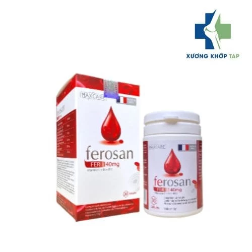 Ferosan - Hỗ trợ bổ sung sắt và tăng khả năng tạo máu